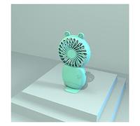 GGYTMQL Ventilateur Personnel Portable USB Charge Petit Ventilateur Rechargeable de Refroidissement Portable pour Ventilateur de Bureau en dortoir (Couleur: Or)