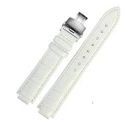 GGYTMQL Véritable Bande de Montre en Cuir pour Bracelet de Bracelet Ballon Bleu Men de Bracelet en Cuir Convexe féminin 14 * 8 mm 18 * 11 mm 20 * 12 mm Bracelet de Mode