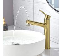 GGYTMQL Watercountertop Cuisine robinet cuivre robinet de traction de cuivre et lavabo à froid au-dessus du comptoir du bassin Robinet d'eau sur la tête de lavage (DF)