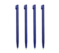 GGZone Lot de 4 stylets de rechange en plastique pour console de jeu tactile 2DS Bleu