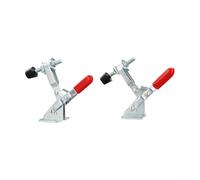 GH-101A Lot de 2 fixations à dégagement rapide pour pince à bascule avec force de serrage de 50 kg pour atelier et travail du bois
