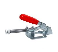 GH-302-Push-Pull à genouillère, capacité de maintien de 136 kg, construction en fer galvanisé, poignée rotative à 180°, pour gabarits, fixations et travail des métaux