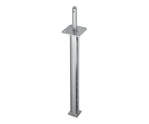 GH HGH Pied de support Type D 24x120mm, Douille 48,3x500mm Quantité:1