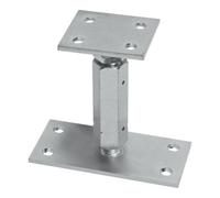 GH HGH Pied de support type P réglable en hauteur 80x70x5,0mm Quantité:1