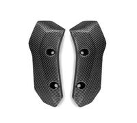 GHAEKEBC Carénage de Moto pour Y&amaha FZ-07 MT-07 MT07 FZ07 2012-2016 2017 Moto Plastique ABS Couvercle De Radiateur Latéral Protection Carénage Avant Accessoires(Aspect Fibre de Carbone)