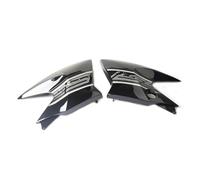 GHAEKEBC Carénage de Moto pour Y&amaha YBR125K YBR125ED YBR125 K Ed YBR 125 K Ed 125K Moto Réservoir Couvercle Gauche Droite Protection Latérale Coque Carénage Partie(Noir)