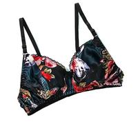 GHAKKE Soutien-Gorge 100% Soie De Mûrier, Soutien-Gorge Triangle Ultra-Fin D'été, Soutien-Gorge Sexy en Satin Double Face, Bras sans Fil Confortable Au Quotidien(19,44/100)
