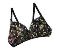 GHAKKE Soutien-Gorge 100% Soie De Mûrier, Soutien-Gorge Triangle Ultra-Fin D'été, Soutien-Gorge Sexy en Satin Double Face, Bras sans Fil Confortable Au Quotidien(20,40/90)