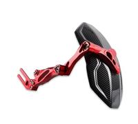 GHASDF Extension Garde-Boue Accessoires de Moto texturés universels, 1 pièce, Garde-Boue arrière Court, Protection Contre Les éclaboussures Roue électronique pour la Plupart des modèles véhicules