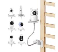 GHB Support universel pour babyphone, appareil photo bébé, support de téléphone portable, moniteur de bébé, compatible avec Philips Avent, VTech, Momcozy, Hellobaby, ieG oifun, pour berceau