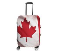 GHBNK Housse de protection pour valise, housse de bagage de voyage, drapeau canadien, housse de protection pour valise, lavable, extensible, convient aux bagages de 48,3 à 81,3 cm, Style :, S