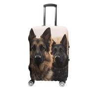 GHBNK Housse de protection pour valise, housse de protection pour valise de voyage, housse de protection pour valise de chien assis, housse de protection lavable, extensible pour bagages de 48,3 à