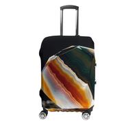 GHBNK Housses de bagage pour valise, housse de bagage de voyage, housse unique en onyx roches, housse de protection pour valise, lavable, extensible, convient aux bagages de 48,3 à 81,3 cm, Style :, S