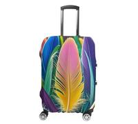 GHBNK Housses de protection pour valises de voyage, beaucoup de plumes, housse de protection lavable, extensible, convient aux bagages de 48,3 à 81,3 cm, Style :, XL