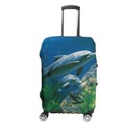 GHBNK Housses de protection pour valises, produits biologiques aquatiques, lavables et extensibles, pour bagages de 48,3 à 81,3 cm, Style :, S