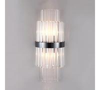 GHBSDNEPP Applique Murale En Cristal, Appliques Murales Européennes Luminaires Décoratifs Postmodernes Nordiques Pour Chambre Hôtel Salon Salle À Manger Café Bar E14/Noir