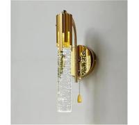 GHBSDNEPP Applique Murale Moderne En Cristal - Éclairage Led Minimaliste D'Intérieur Pour Chambre, Salon, Escalier Et Décoration D'Ambiance - Lampe Murale Créative Pour Une Ambiance Élégante/Lumière F