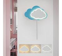 GHBSDNEPP Appliques Murales À Intensité Variable Pour Salon, Lampe de Chevet Pour Chambre, Applique Murale Led Moderne, Créative Et Colorée de Style Art Déco Pour Chambre D'Enfant, Bureau, Couloir, 1