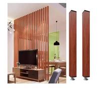 GHBSDNEPP Paravents, Cloisons de Séparation En Forme de Colonne, Colonne Dert En Aluminium, Paravent Décoratif, Poteau Carré Pour Salle À Manger/Escalier/Couloir, Paravent de 2, 3, 4, 5, 6 Ou 7 Pieds