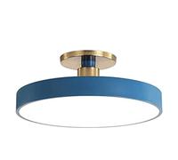 GHBSDNEPP Plafonnier Led Encastré - Luminaire Ultra-Mince À Économie D'Énergie Avec 3 Températures de Couleur (3000K/4000K/6500K) - Installation Facile Au Plafond/Bleu/11,8 Pouces