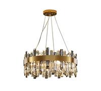 GHBSDNEPP Suspension de Plafond, Lustre En Cristal, Lustre En Cristal Pour Restaurant, Lustre Led de Luxe Compatible Avec La Décoration Du Salon Et de La Salle À Manger, Lustre En Cristal