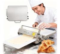 GHCCDAM Kit Complet De Laminage Professionnel - Machine À Pâte Feuilletée + Accessoire Fondant, Réglage De 0.5 À 27mm, Design Antiadhésif Et Compact