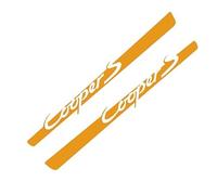 GHCPMQ 2 Pièces Autocollants Latéraux Carrosserie pour Mini Cooper S R50 R52 R53 R56 R57 F55 F56 F57,Auto-Adhésif Voiture Jupe Latérale Stripe Autocollant Décoration Accessoires,C/3