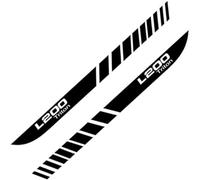 GHCPMQ 2 Pièces Autocollants Latéraux Carrosserie pour Mitsubishi L200,Auto-Adhésif Voiture Jupe Latérale Stripe Autocollant Décoration Accessoires