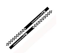 GHCPMQ 2 Pièces Autocollants Latéraux Carrosserie pour Transporter Multivan T5 T6,Auto-Adhésif Voiture Jupe Latérale Stripe Autocollant Décoration Accessoires,B/T6