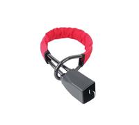 GHCPMQ Canne Antivol Voiture Volant pour Mini Cooper 3 Portes F56 2014-2023,Bloc Volant Voiture Antivol Accessoires de Protection,Red