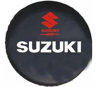 GHCPMQ Housse de Pneu de Secours pour Suzuki Jimny 2007-2017,Protection Antipoussière Imperméable Housses de Protection de Roues Accessoires de Protection,14 inch