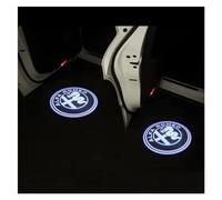 GHCPMQ Projecteur de Logo Car LED Intérieur pour Alfa Romeo Giulietta 2011, Lumiere Voiture Porte Le Logo LED pour Voiture,A