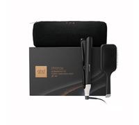 ghd - Coffret ghd Chronos - Lisseur cheveux avec brosse et pochette | Lisseur boucleur Tous types cheveux - Sans chaleur extrême - Résultats HD, Coiffage 3x plus rapide - 85% plus brillants