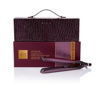 ghd - Coffret lisseur cheveux Chronos - Fer à lisser professionnel (Bordeaux) Vanity inclus - Meilleur lisseur, coiffage 3x plus rapide, sans dommage - Lisseur boucleur, tous types de cheveux