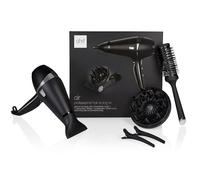 ghd hair – Coffret sèche-cheveux Air Premium – Professionnel, brosse, diffuseur, pinces (Noir)