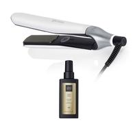GHD - FER À LISSER LISSEUR GHD CHRONOS BLANC + HUILE THERMOPROTECTRICE SLEEK