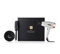 ghd - Sèche-cheveux ghd Helios - Sèche-cheveux professionnel (Blanc) - Puissant et précis - Cheveux sans frisottis et 30% plus brillants - Recommandé par les coiffeurs - Brosse et Diffuseur inclus