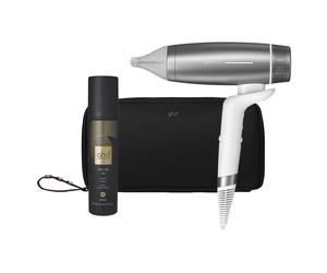 Ghd - Sèche cheveux Speed avec trousse et spray volume blanc