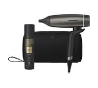 Ghd - Sèche cheveux Speed avec trousse et spray volume gris / noir