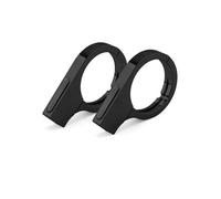 GHDYUQ Clignotants Lumières 28mm-58mm Clignotant Fourche Tube Montage Pince Indicateur Lumière Ambre pour Ha&rley Moto Clignotant/indicateurs Lumières
