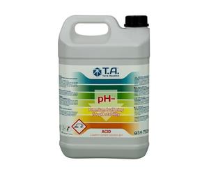 Ghe Solution pH- en bidon de 5 litres - Terra Aquatica