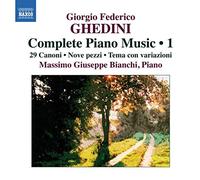 G.F. Ghedini – Musique pour piano Vol. 1 – Import – NAXOS