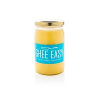 Ghee Easy Ghee Biologique 245g - Beurre Clarifié de Haute Pureté Pour la Cuisson et les Fritures - 100% Biologique - Parfait Pour les Régimes Paléo et Céto - Sans Lactose et Sans Gluten - Ayurveda