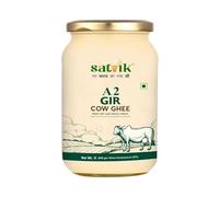 Ghee pur Gir Ghee A2 Gir Vache 1 litre à partir de Vedic Bilona Méthode Bilona Ghee A2 Vache Desi Ghee 1 litre, 1,49 kg