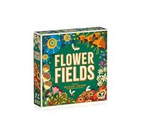 Ghenos Games Flower Fields - Jeu Abstrait de Placement de tuiles - 8 Ans - 1-4 Joueurs - 40 Minutes