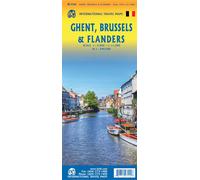 Ghent - brussels & flanders - Échelle 1 : 9 000, 1 : 11 000, 1 : 240 000 - Collectif - Itm Publishing - Atlas / carte