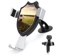 GHEPSDW Ballon de football sur un terrain - Support de téléphone à ventouse imprimé - Convient pour tableau de bord de voiture, pare-brise, aérations.