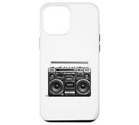 Ghetto Blaster Lecteur Cassette rétro années 80 90 Coque pour iPhone 12 Pro Max