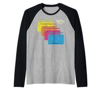 Ghettoblaster Ghetto Blaster années 90 Manche Raglan