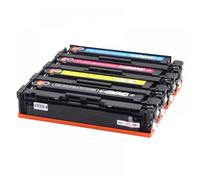 GHFcgjCJ Cartouche de Toner avec Puce Compatible avec l'imprimante Couleur 215a 216A M155a M155nw M182nw M183fw W2310A W2410A(215A with chip-1set)